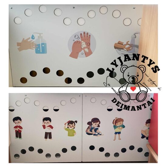 Ugdomasis stendas "Kasdieniai įgūdžiai"